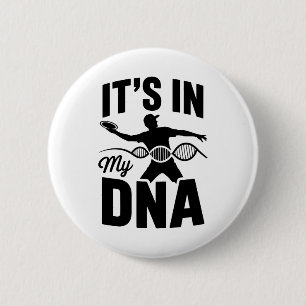 It's in My Dna Disc Golf 2 Inch Round Button