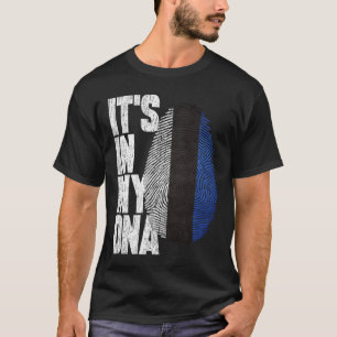 It's In My DNA Estonian Shirt Proud Hispanic Gift 