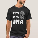 It's In My DNA Funny Jewish Hanukkah Jew Pun Unise T-Shirt<br><div class="desc">It's In My DNA Funny Jewish Hanukkah Jew Pun Unisex Mens</div>