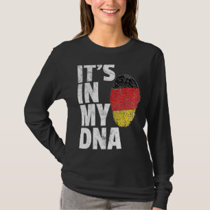 It's In My Dna German Germany Flag Men Women T-Shirt