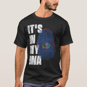 IT'S IN MY DNA Guam Flag T-Shirt