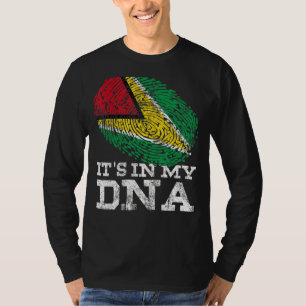 It's In My Dna Guyana Country Flag Genes Vintage G T-Shirt