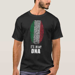 It's In My DNA Italian Flag T-Shirt Italy Shirt