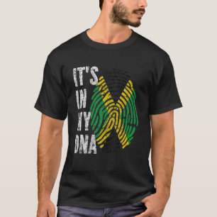 IT's IN MY DNA Jamaica Flag Men Women Kids T-Shirt