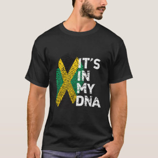 It'S In My Dna Jamaica Flag Pride T-Shirt