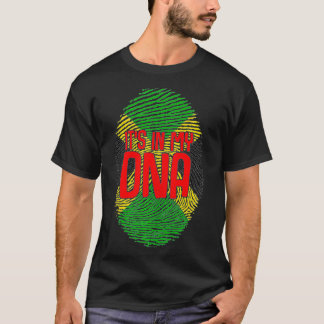 It's In My DNA Jamaica Genetic Jamaican Roots Prid T-Shirt