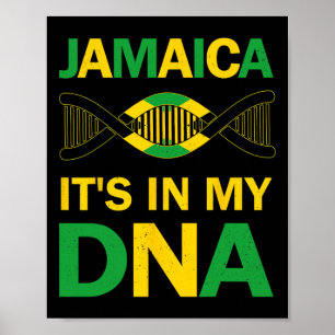 It's In My Dna Jamaican Independence Day Since 196 Poster