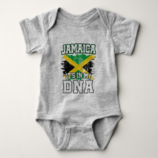 It's In My DNA Jamaican Pride Jamaica Flag Lover Baby Bodysuit
