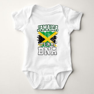It's In My DNA Jamaican Pride Jamaica Flag Lover Baby Bodysuit