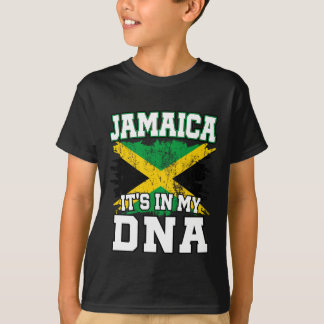 It's In My DNA Jamaican Pride Jamaica Flag Lover T-Shirt