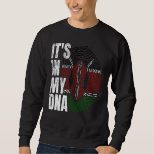 It's in My DNA Kenya National Flag Kenyan Boy Girl Sweatshirt