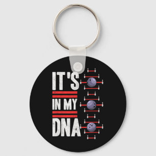 Its In My Dna Keychain