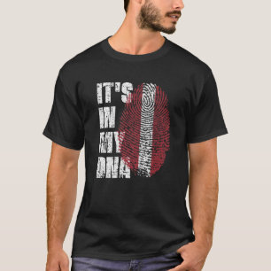 IT's IN MY DNA Latvia Flag Latvian T-Shirt