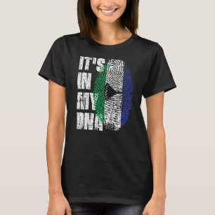 It's In My Dna Lesotho Flag Basotho T-Shirt