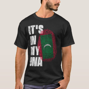 IT'S IN MY DNA Maldives Flag T-Shirt
