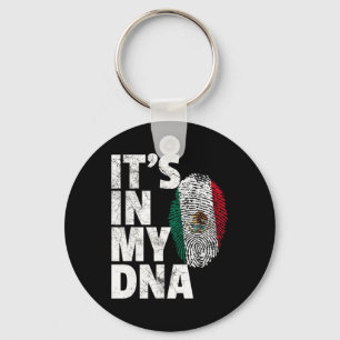 It's In My Dna Mexican Mexico Flag Cinco De Mayo G Keychain