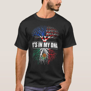 It's In My DNA Mexican US Tree Hispanic Heritage M T-Shirt