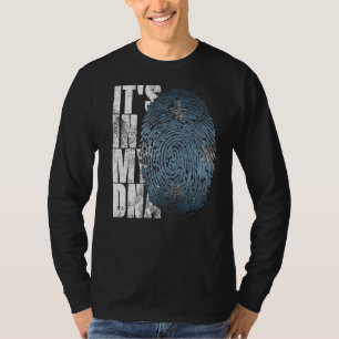 It's In My Dna Micronesia Graphic For Men Micrones T-Shirt