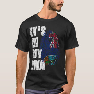 IT'S IN MY DNA Montserrat Flag T-Shirt