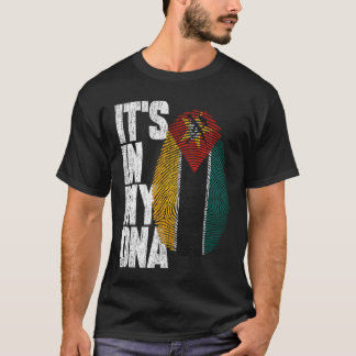 It's In My DNA Mozambican Proud Mozambique Flag T-Shirt