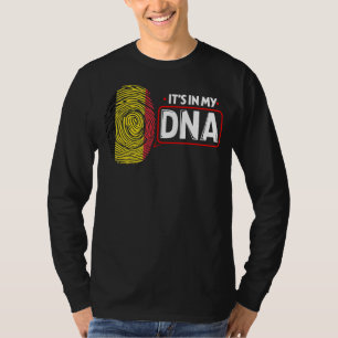 Its In My DNA National Flag Belgian Patriotic Belg T-Shirt