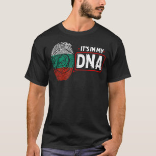 Its In My DNA National Flag Bulgarian Patriotic Bu T-Shirt