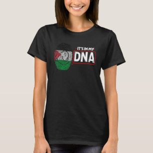 Its In My DNA National Flag Palestinian Patriotic T-Shirt