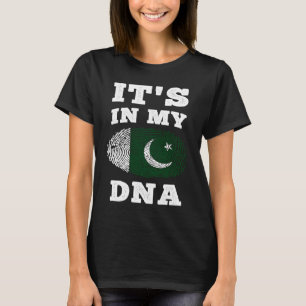 Its In My DNA Pakistan Flag Pakistani T-Shirt