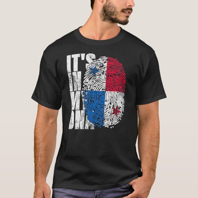 It's In My DNA Panama Graphic for Men Women T-Shirt (Front)