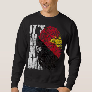 It's In My Dna Papua New Guinea Print Papua New Gu Sweatshirt