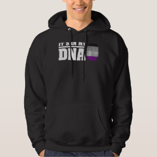 Its In My Dna Proud Asexuality Flag Ace Pride Lgbt Hoodie
