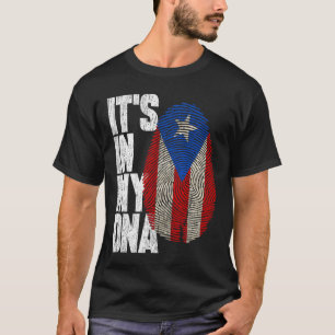 It's In My DNA Puerto Rican Shirt Proud Gift