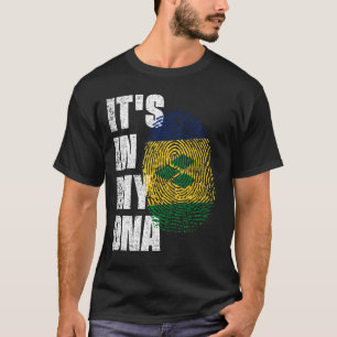 IT'S IN MY DNA Saint Vincent and the Grenadines  T-Shirt