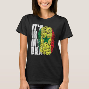 It's In My DNA Senegalese African Gifts Proud Sene T-Shirt