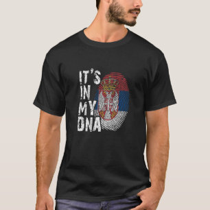 It's in my DNA Serbia Flag Serbs Football srbija s T-Shirt