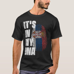 IT'S IN MY DNA Serbia Flag T-Shirt