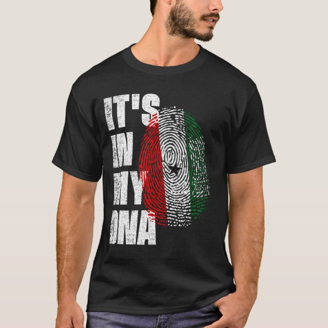 IT'S IN MY DNA Somaliland Flag T-Shirt (Front)