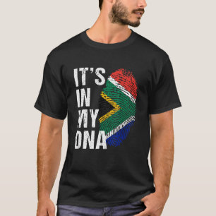 It's in My DNA south african Pride  south africa F T-Shirt