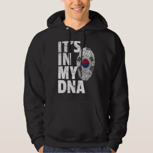 It's In My Dna South Korea Korean Flag Souvenir Hoodie