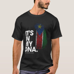 It'S In My Dna South Sudan Flag Shirt South Sudane