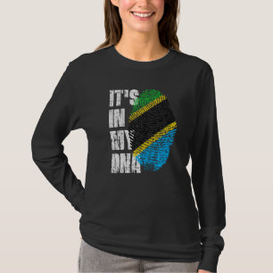 It's In My Dna Tanzania Flag Tanzanian T-Shirt