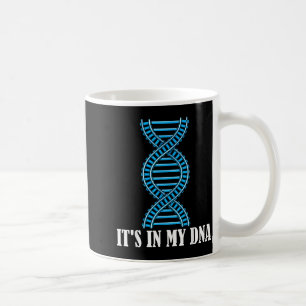 Its In My Dna Train Track Railfan Railroad Lover Coffee Mug