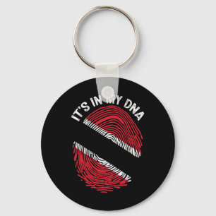 It's In My Dna Trinidad And Togo Flag Proud Trinid Keychain