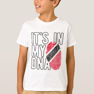 It's In My Dna Trinidad And Togo Flag Proud Trinid T-Shirt