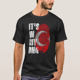 It's In My Dna Turkey Flag Turkish T-Shirt
