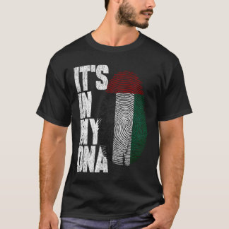 It's In My DNA UAE Proud United Arab Emirates Flag T-Shirt