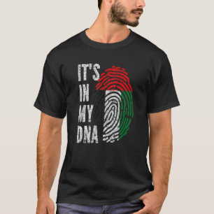 It's In My Dna United Arab Emirates Flag Uae Emira T-Shirt