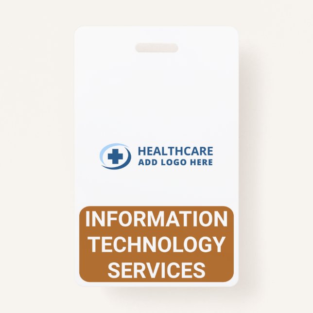 ITS Information Technology Services Companion Badge (Front)
