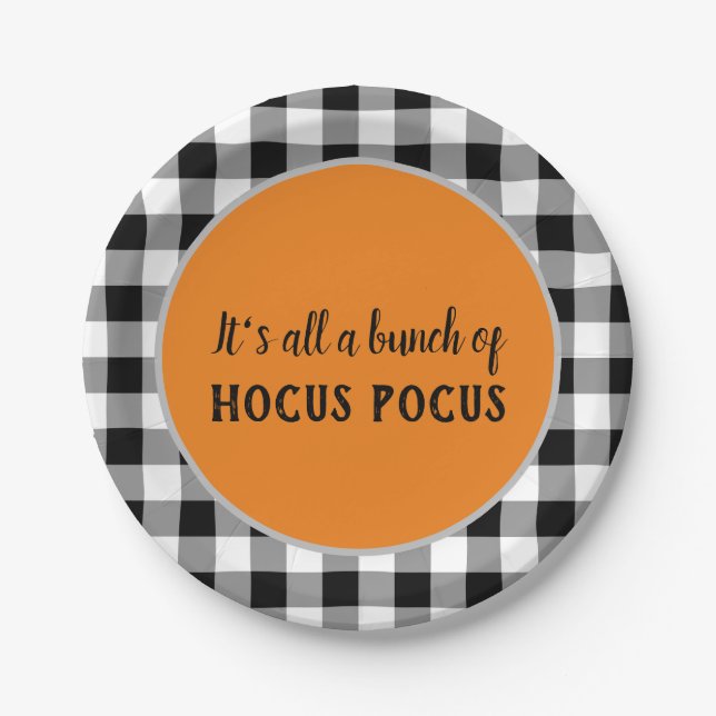 It's just a bunch of hocus pocus party plates (Front)