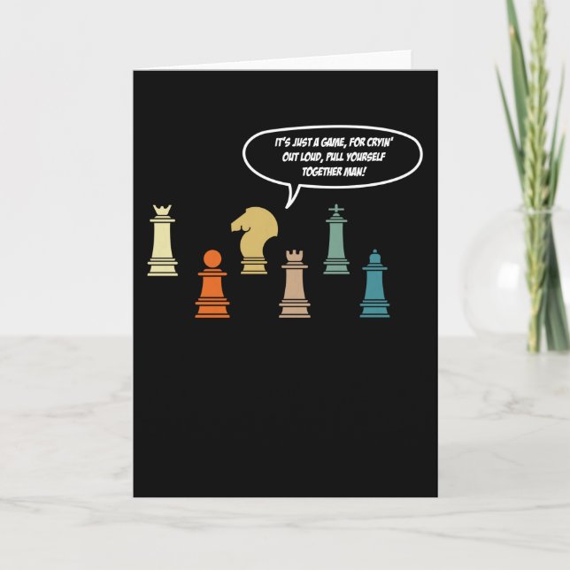 Its just a chess game card (Front)